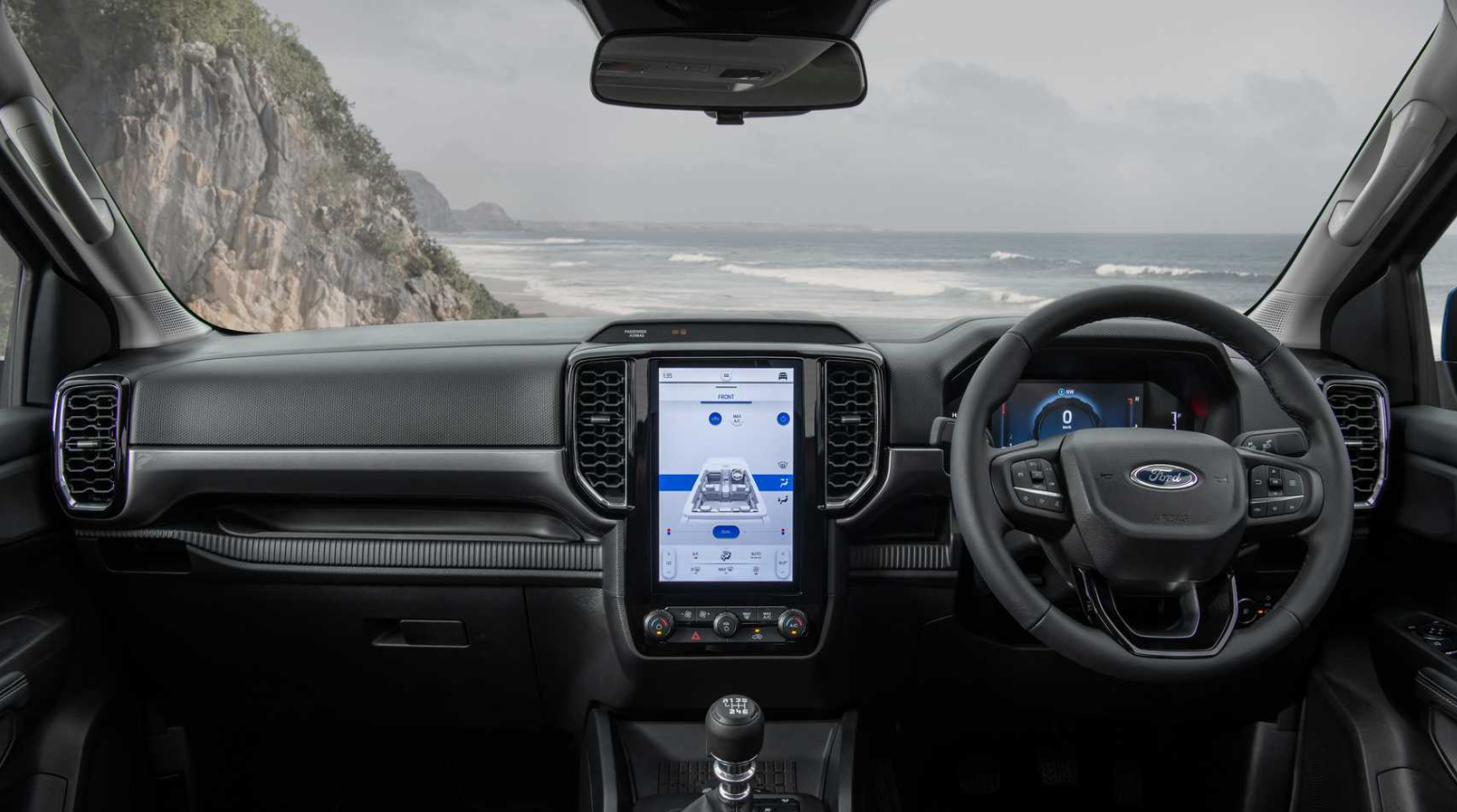 2025 Ford Ranger Hybrid Interior - 2025Ford.com